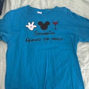 Blue Kids Shirt with Fun Graphic